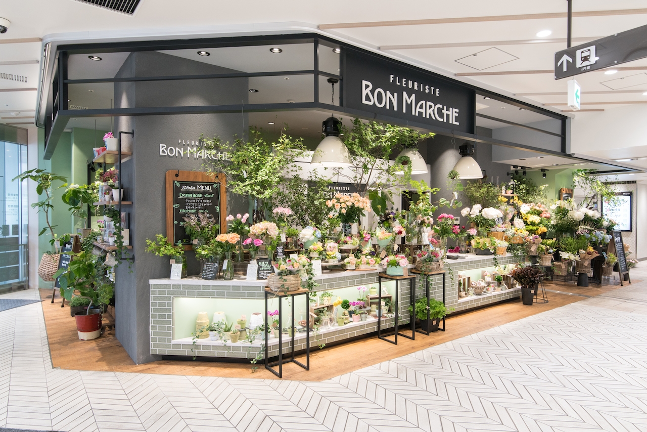 Fleuriste Bon Marche シャポー船橋店 プロジェクトギャラリー 株式会社ユニティ
